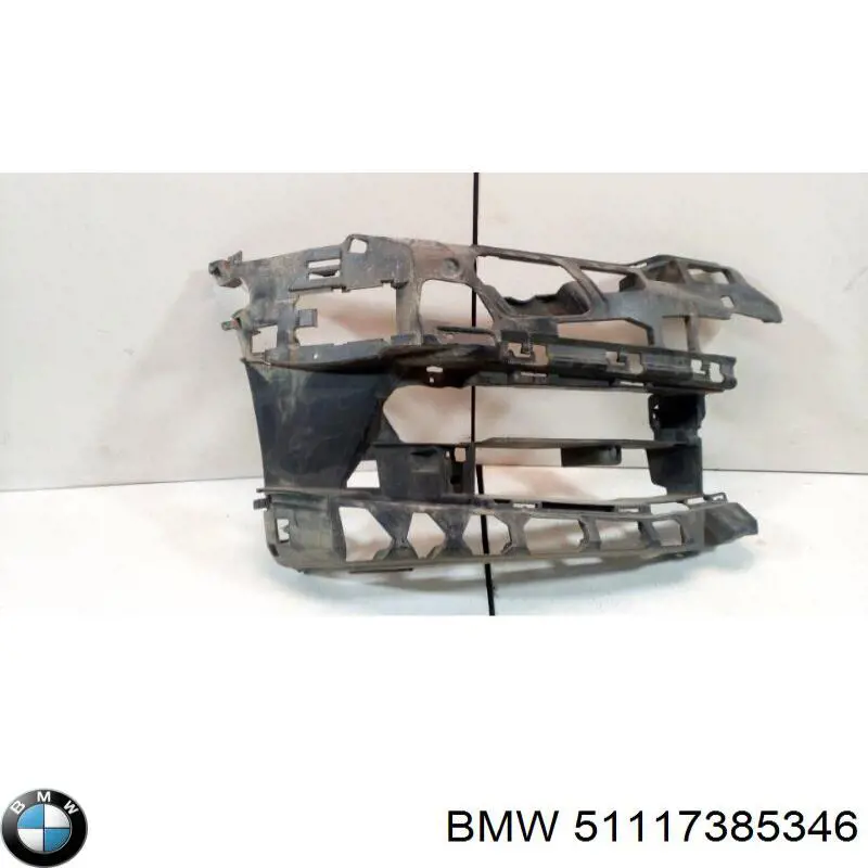 51117385346 BMW Consola de fixação das luzes de nevoeiro direitas