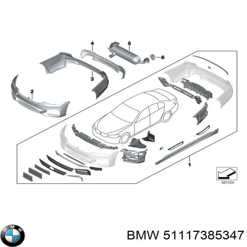 Consola do pára-choque dianteiro esquerdo BMW 51117385347 preço, a partir de 29,06 USD