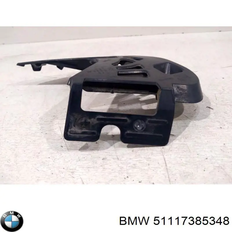 51117385348 BMW Consola do pára-choque dianteiro direito