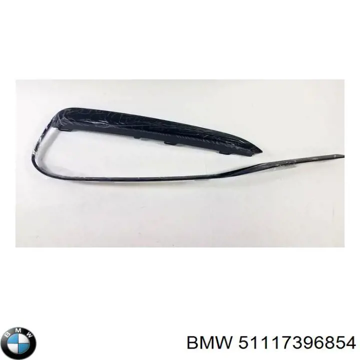 Moldura direita de grelha do pára-choque dianteiro BMW 51117396854 preço, a partir de 27,77 EUR