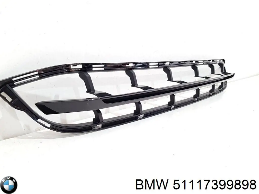 51117399898 BMW Grelha central do pára-choque dianteiro
