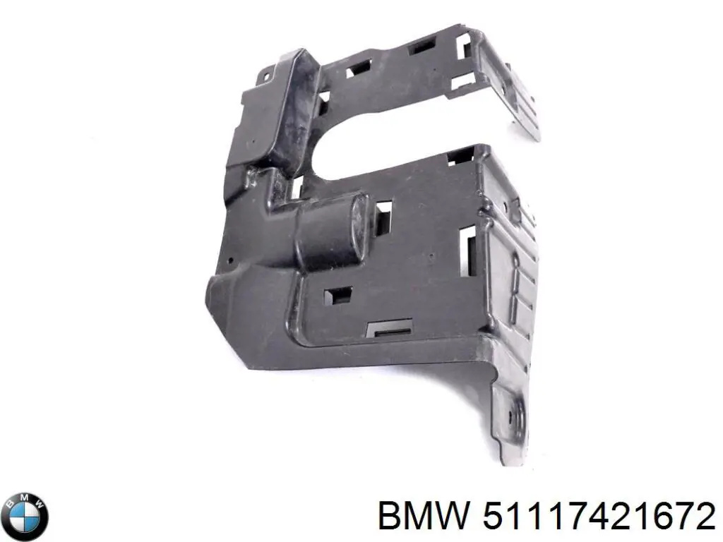 Compre 51117421672 BMW Consola de reforçador do pára-choque dianteiro