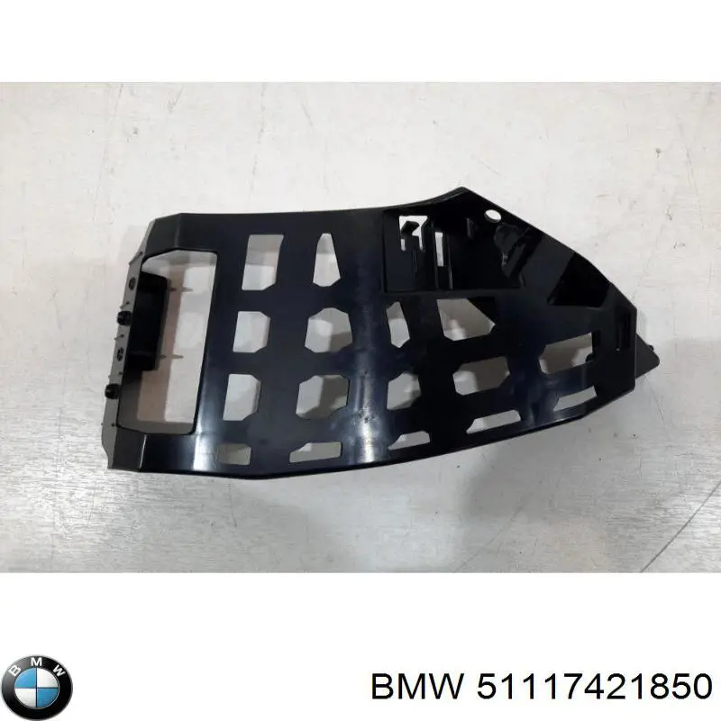 51117421850 BMW Consola do pára-choque dianteiro direito