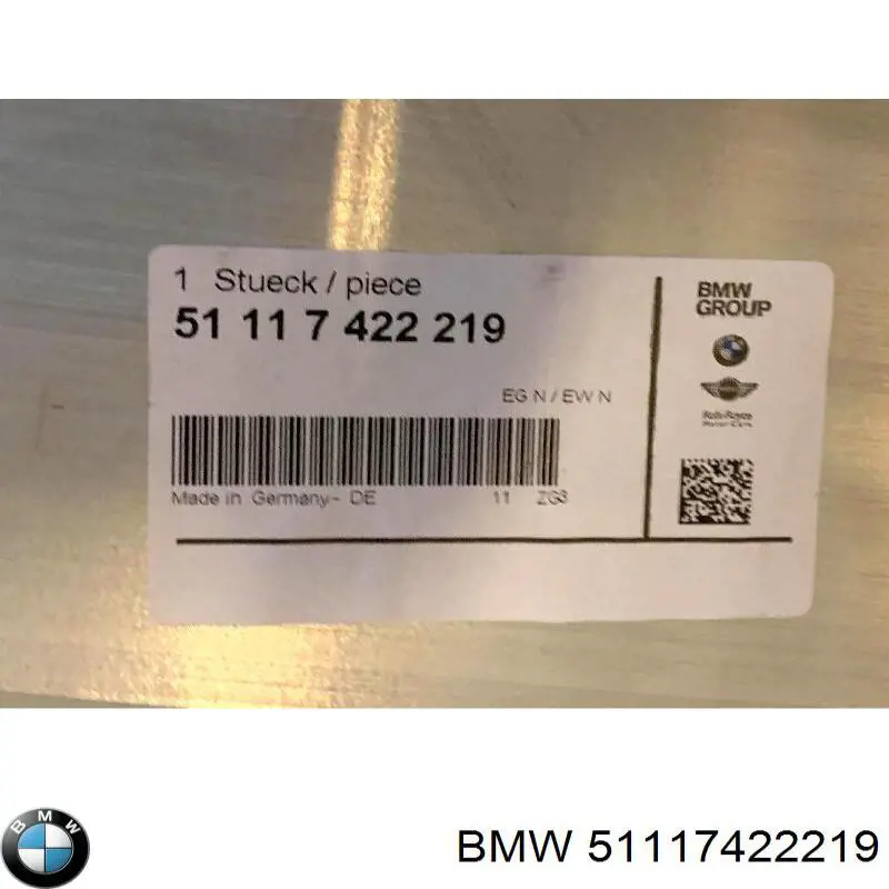Reforçador do pára-choque dianteiro BMW 51117422219 preço, a partir de 151,12 USD