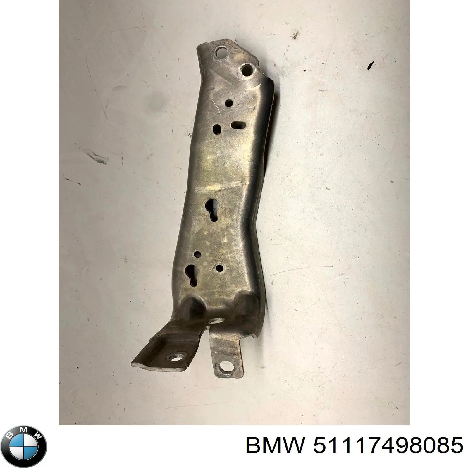 51117498085 BMW Consola de reforçador do pára-choque dianteiro