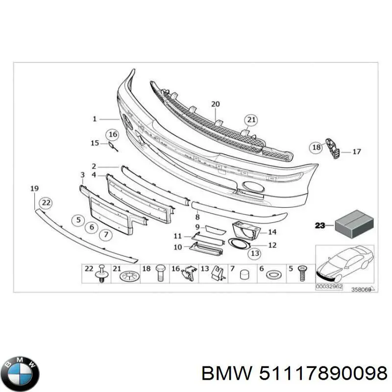  BMW 51117890098 preço, a partir de 36,16 USD