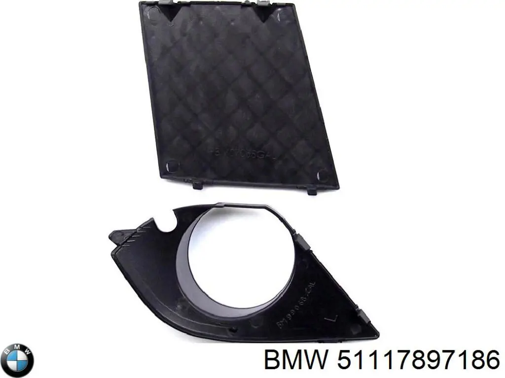 Compre 51117897186 BMW Grelha esquerda do pára-choque dianteiro