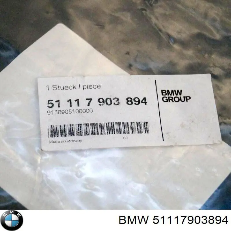 Grelha central do pára-choque dianteiro BMW 51117903894 preço, a partir de 38,08 USD