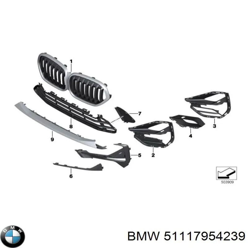  BMW 51117954239 preço, a partir de 68,84 USD