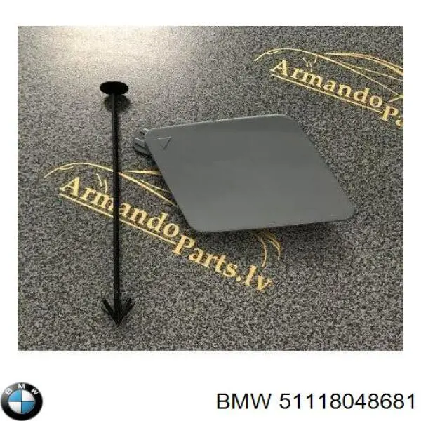 51118048681 BMW Tampão dianteira do pára-choque do gancho de reboque