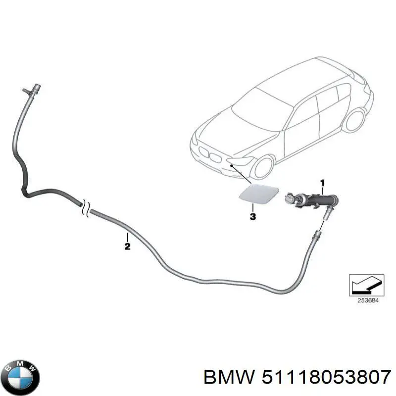 Pára-choque dianteiro BMW 51118053807 preço, a partir de 484,10 USD