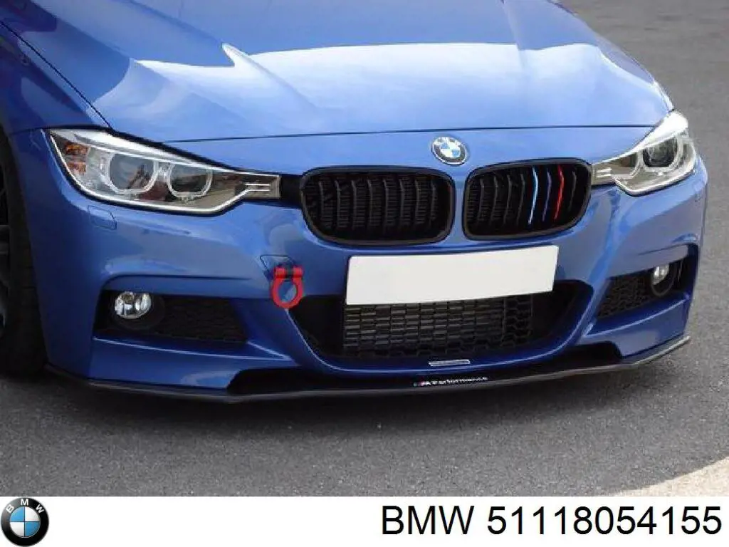 Tampão (grelha) das luzes de nevoeiro do pára-choque dianteiro esquerdo BMW 51118054155 preço, a partir de 21,05 USD
