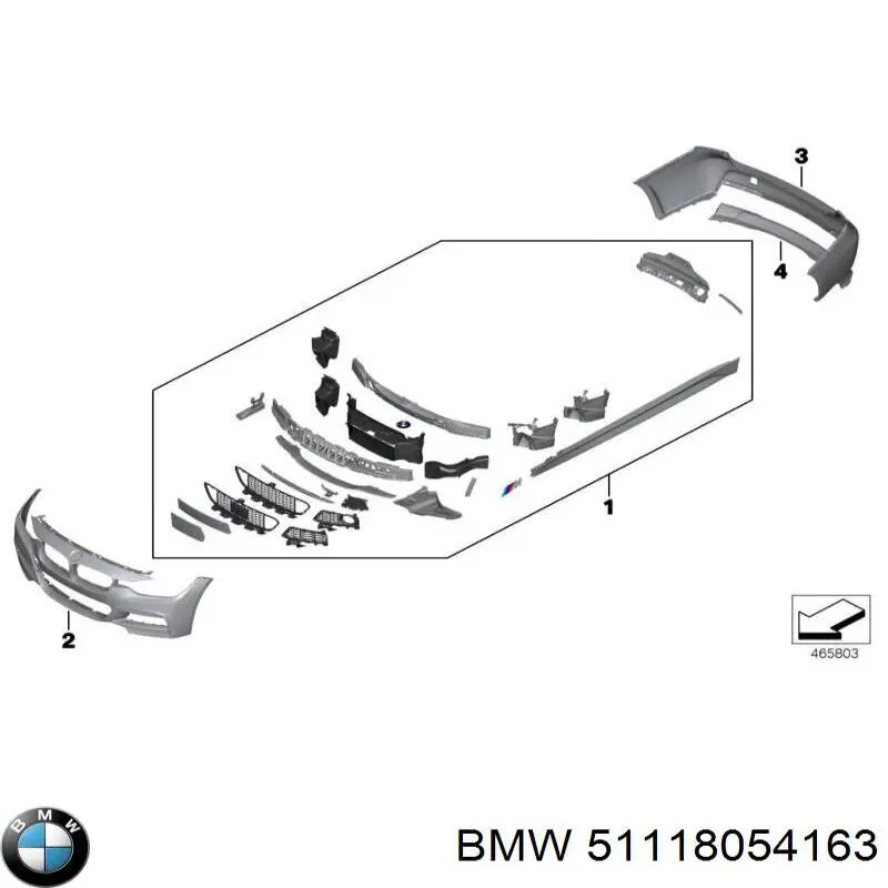 Consola do pára-choque dianteiro esquerdo BMW 51118054163 preço, a partir de 24,27 USD