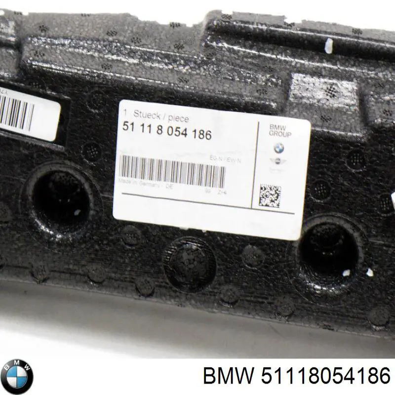 51118054186 BMW Absorvedor (enchido) do pára-choque dianteiro