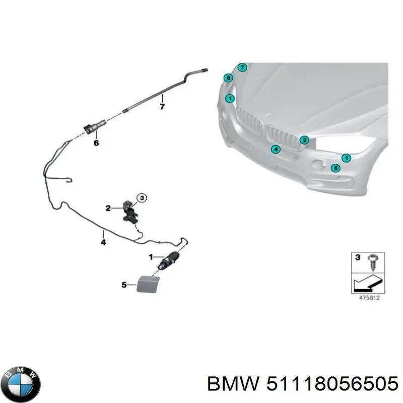 Compre 51118056505 BMW 