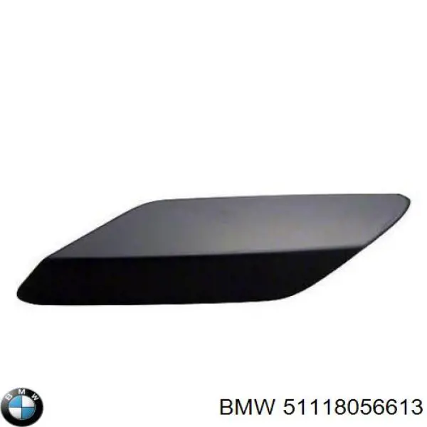 51118056613 BMW Placa sobreposta do injetor de fluido para lavador da luz dianteira
