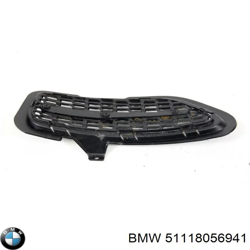 51118056941 BMW Grelha esquerda do pára-choque dianteiro