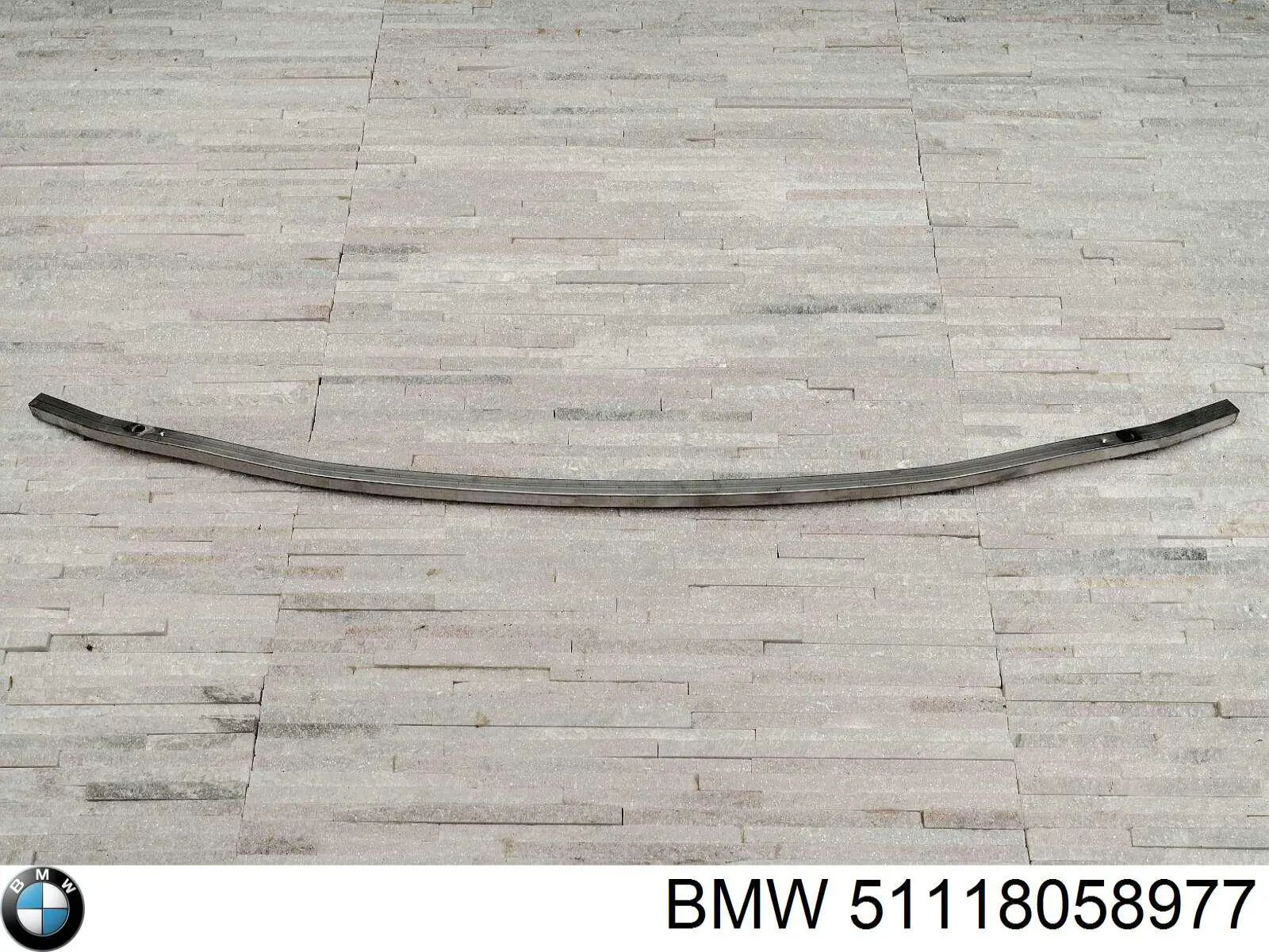 51118058977 BMW Reforçador do pára-choque dianteiro
