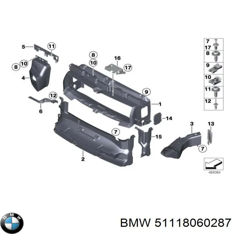  BMW 51118060287 preço, a partir de 91,69 USD