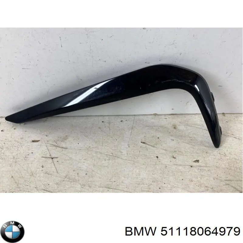 Moldura esquerda de grelha do pára-choque dianteiro BMW 51118064979 preço, a partir de 50,44 USD