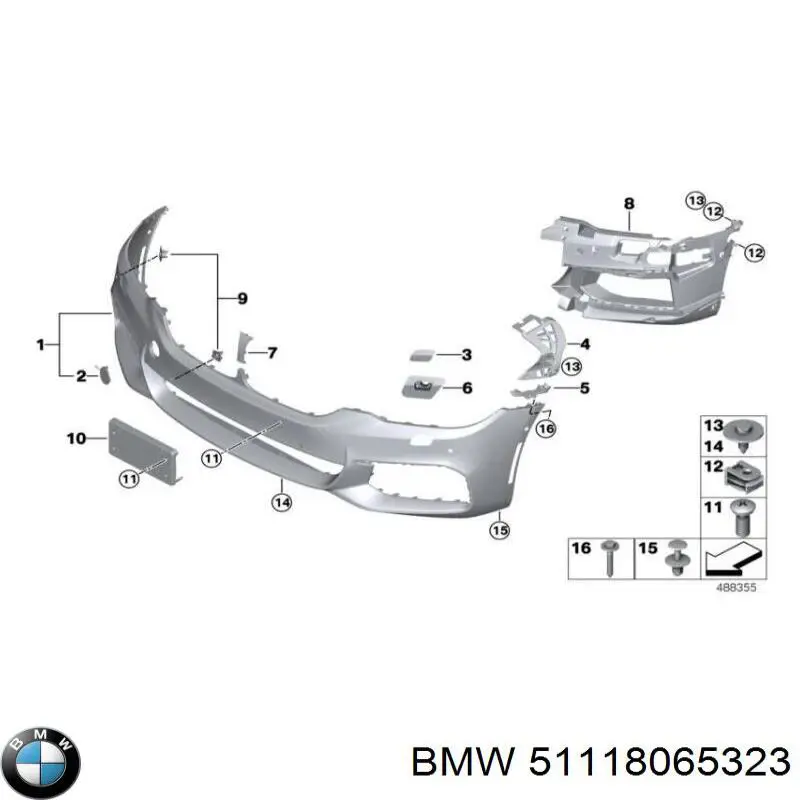 51118065323 BMW 