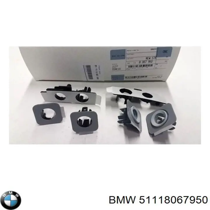 51118067950 BMW Consola dianteira lateral de sensor de estacionamento
