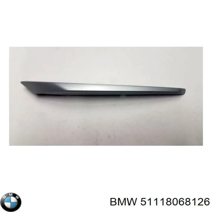 Tampão (grelha) das luzes de nevoeiro do pára-choque dianteiro direito BMW 51118055870 preço, a partir de 78,77 USD