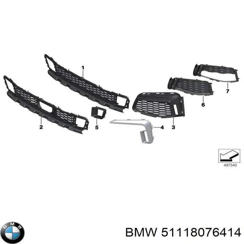  BMW 51118076414 preço, a partir de 93,03 USD