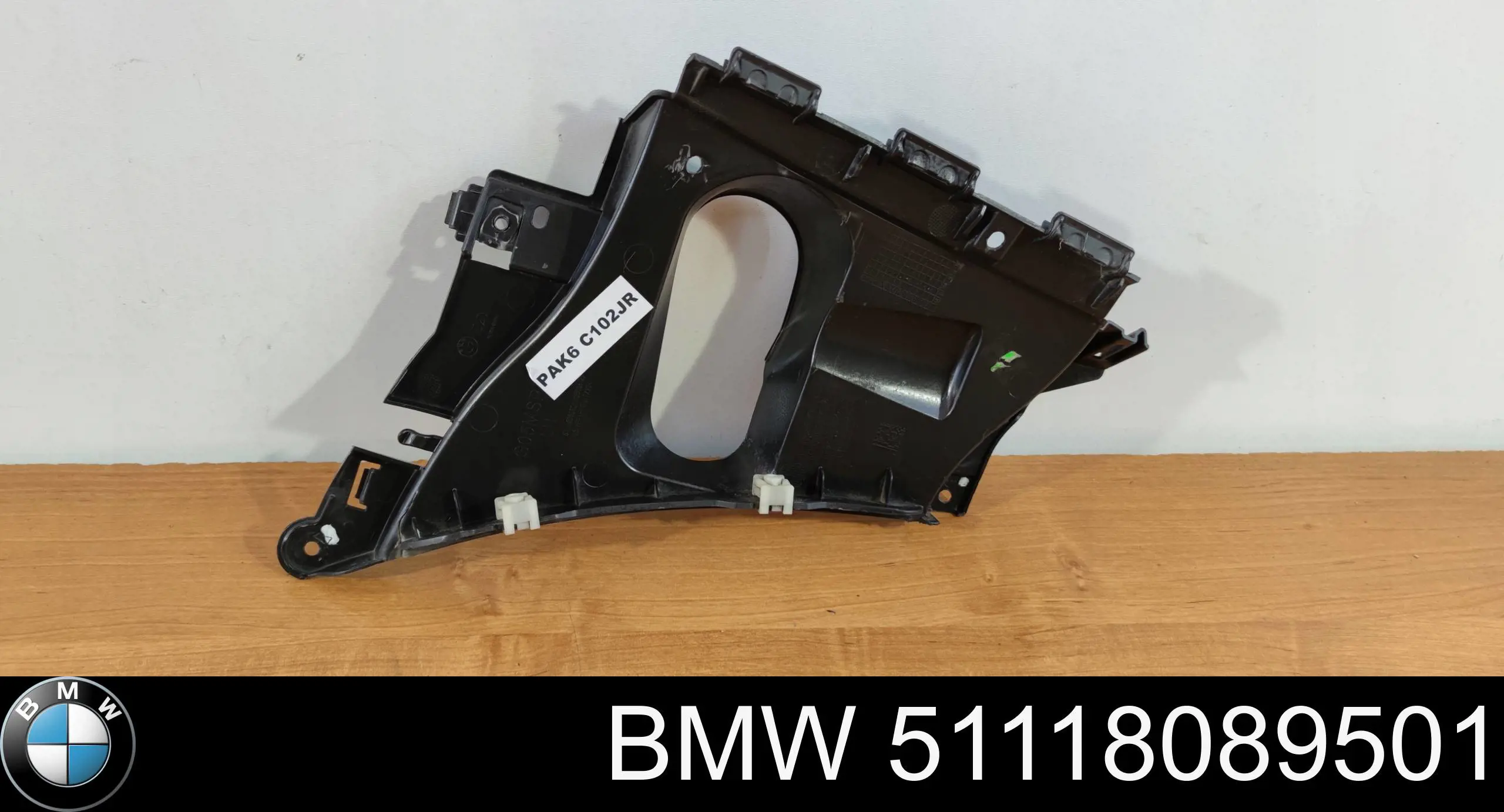 51118089501 BMW Consola do pára-choque dianteiro