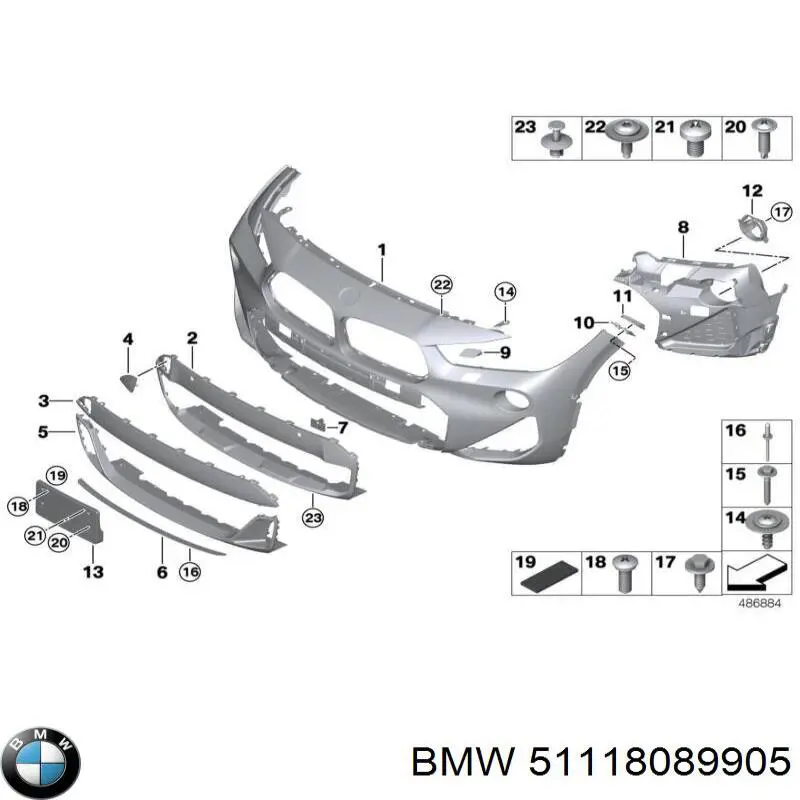  BMW 51118089905 preço, a partir de 56,98 USD