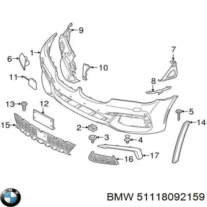  BMW 51118092159 preço, a partir de 87,07 USD