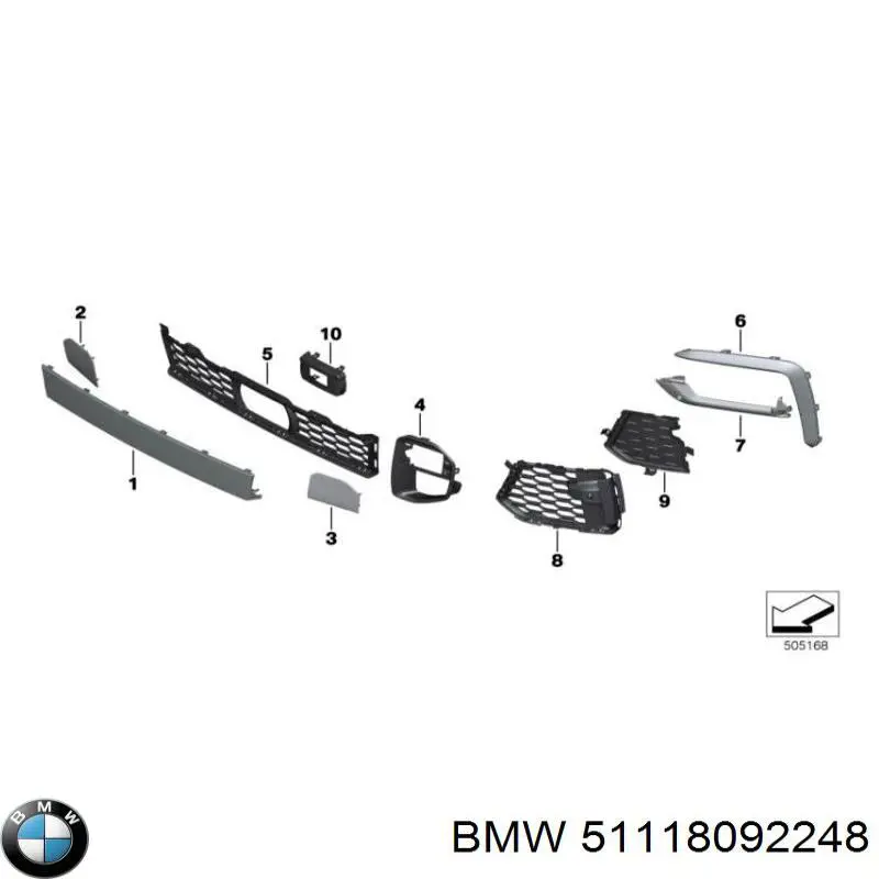  BMW 51118092248 preço, a partir de 87,28 USD