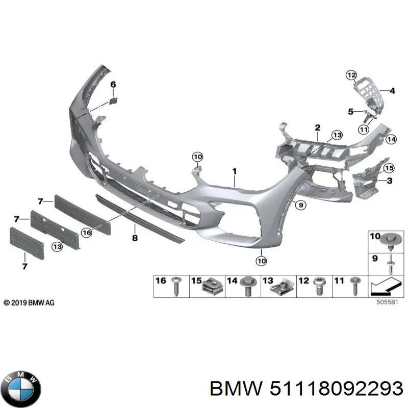 51118092293 BMW 
