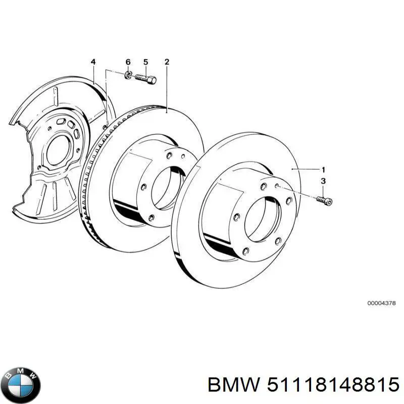 Compre 51118148815 BMW Placa sobreposta esquerda do pára-choque dianteiro