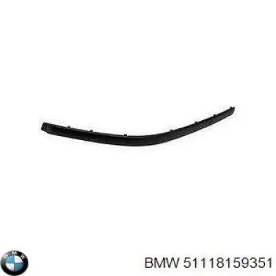 Compre 51118159351 BMW Placa sobreposta esquerda do pára-choque dianteiro