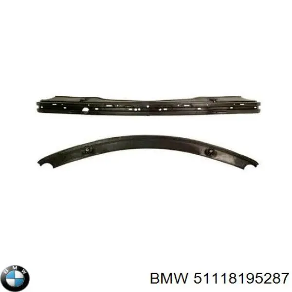 51118195287 BMW Reforçador do pára-choque dianteiro