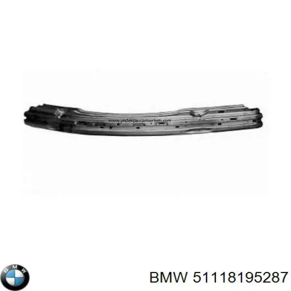Compre 51118195287 BMW Reforçador do pára-choque dianteiro