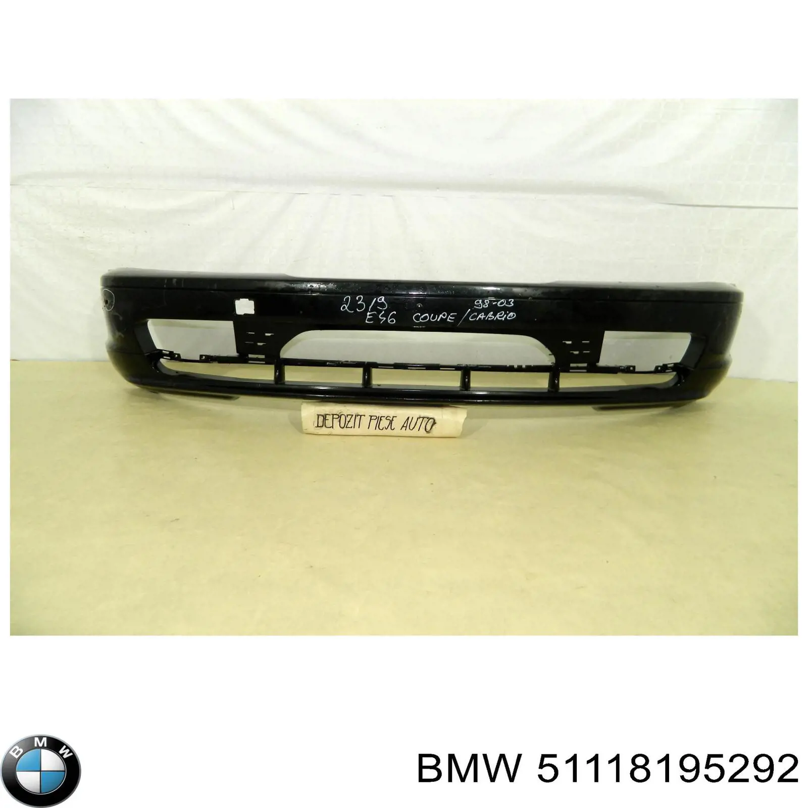 Compre 51118195292 BMW Pára-choque dianteiro
