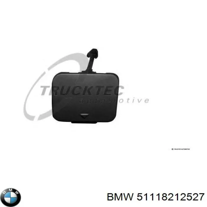 Compre 51118212527 BMW Tampão dianteira do pára-choque do gancho de reboque