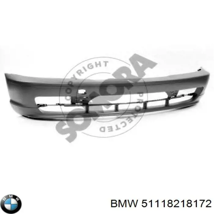 51118218172 BMW Pára-choque dianteiro
