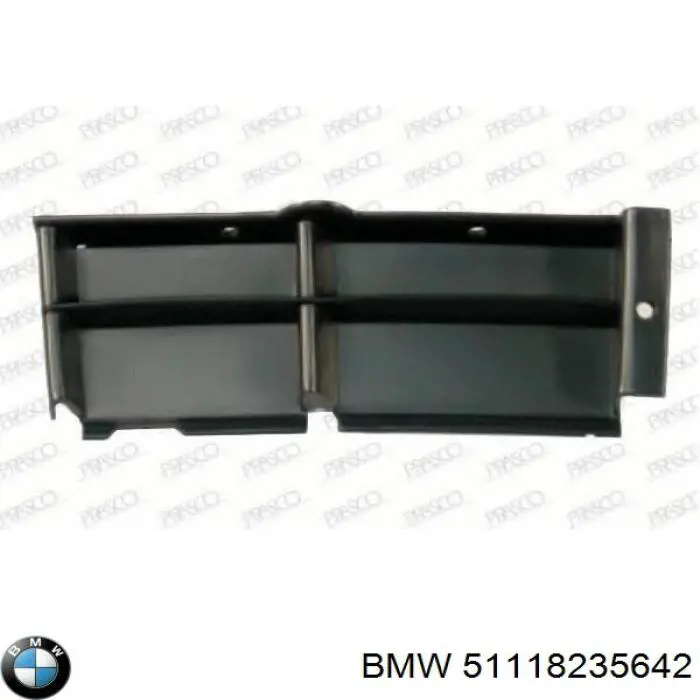 Grelha direita do pára-choque dianteiro BMW 51118235642 preço, a partir de 10,30 USD
