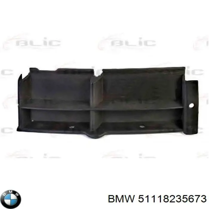 Compre 51118235673 BMW Grelha esquerda do pára-choque dianteiro