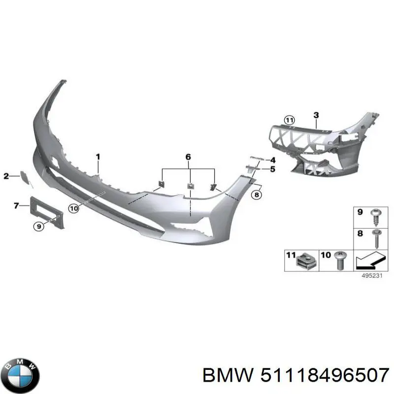 51118496507 BMW 