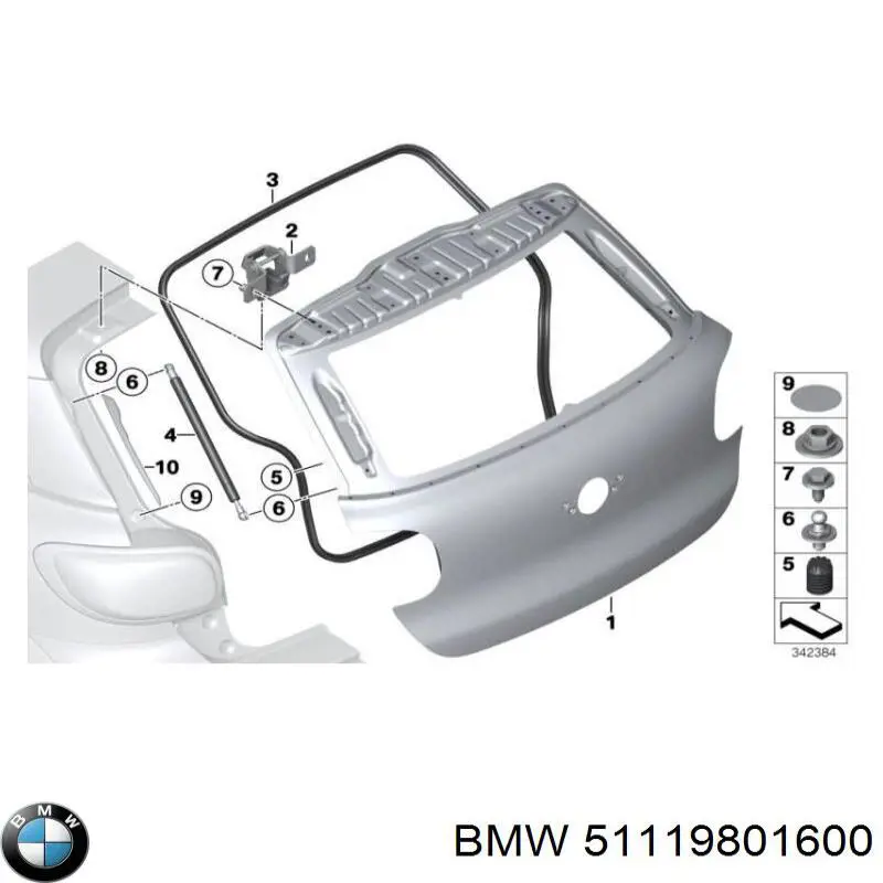 Reforçador do pára-choque dianteiro BMW 51119801600 preço, a partir de 235,12 USD