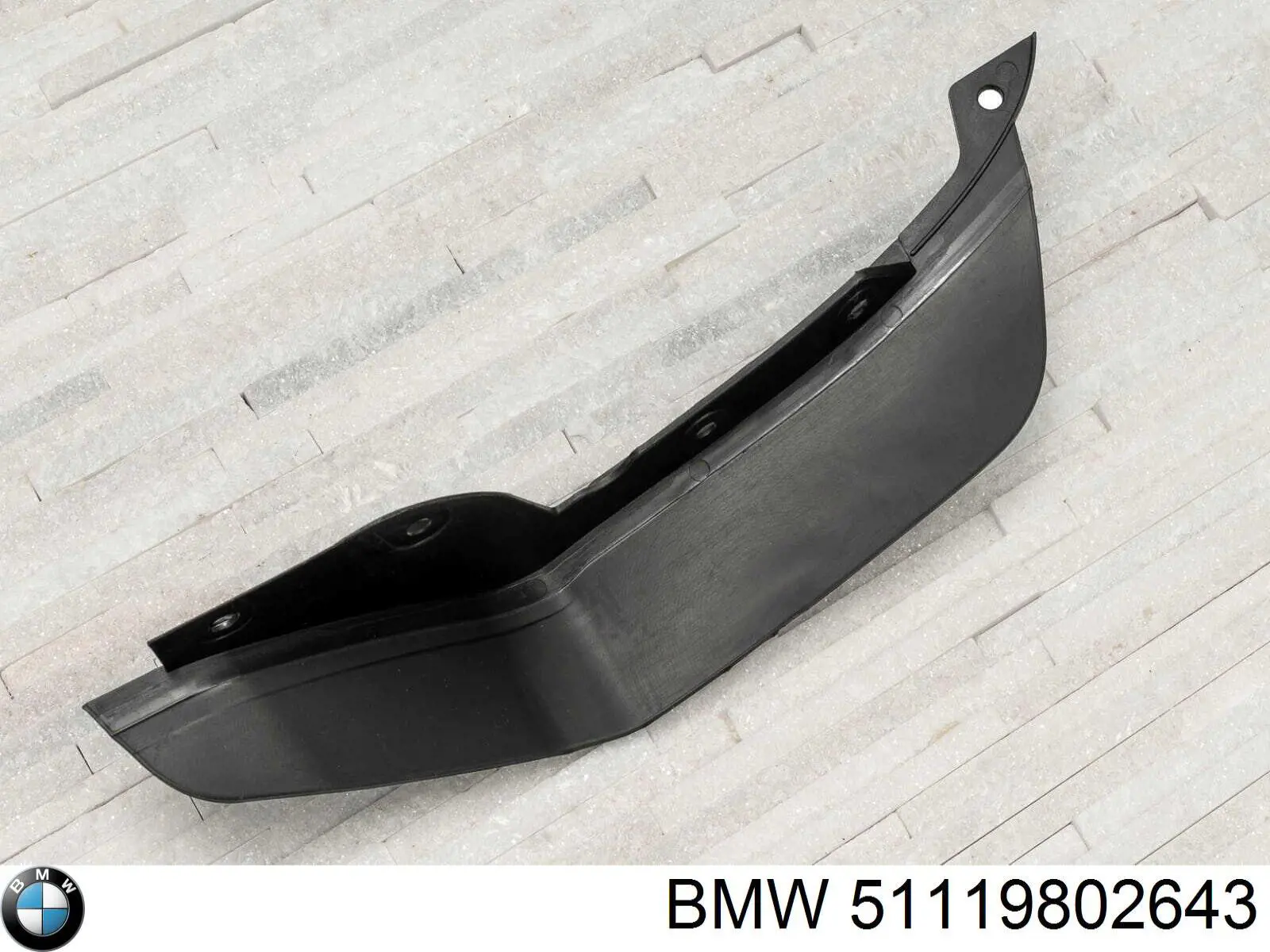 Spoiler esquerdo do pára-choque dianteiro BMW 51119802643 preço, a partir de 44,71 USD