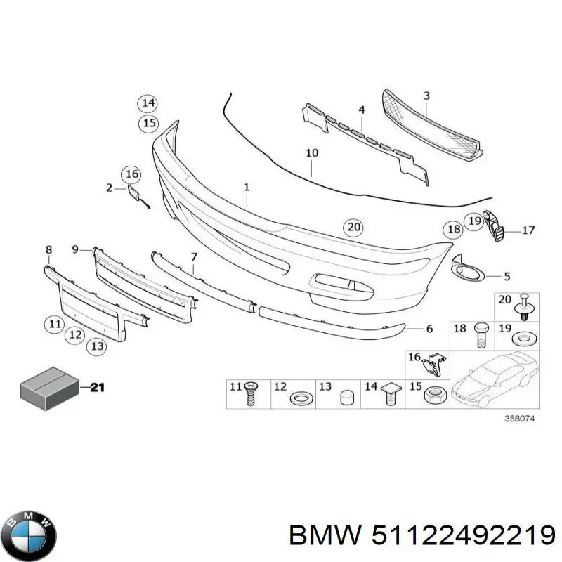 51122492219 BMW 