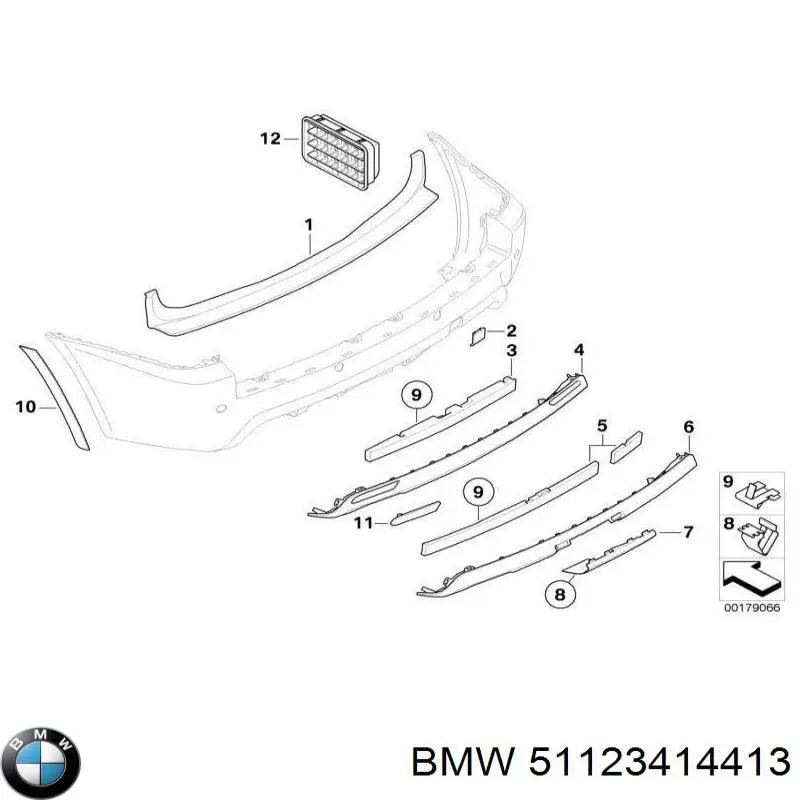  BMW 51123414413 preço, a partir de 47,17 USD
