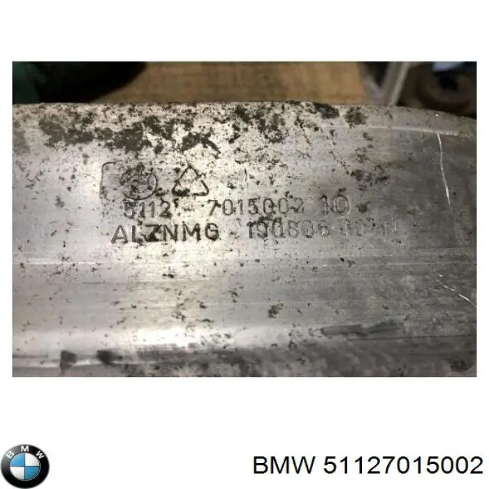 Reforçador do pára-choque traseiro para BMW 7  E65, E66, E67