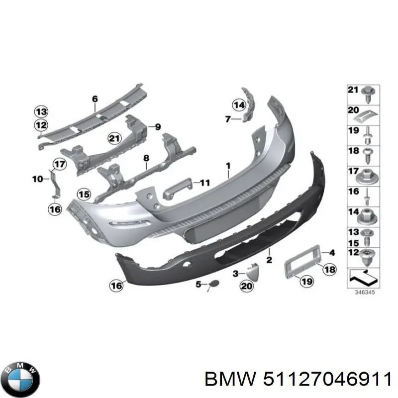  BMW 51127046911 preço, a partir de 4,83 USD