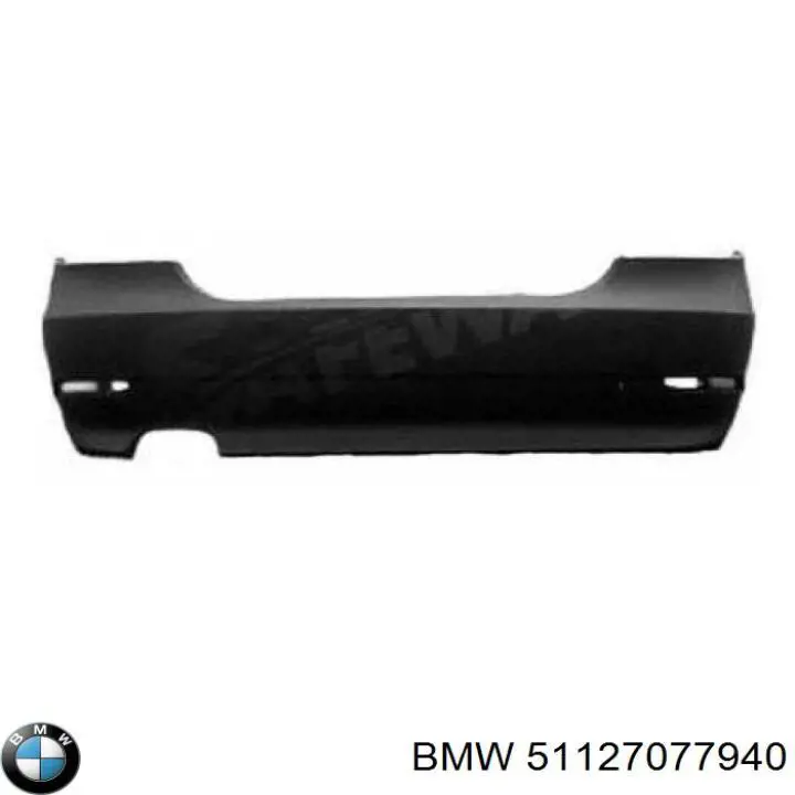 Compre 51127077940 BMW Pára-choque traseiro